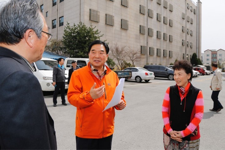 박수범 대덕구청장, 노후 아파트 현장 점검으로 대형사고 막는다!