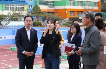 박희조 동구청장, 학부모 대표 민원사항 해결 위해 현장 찾아