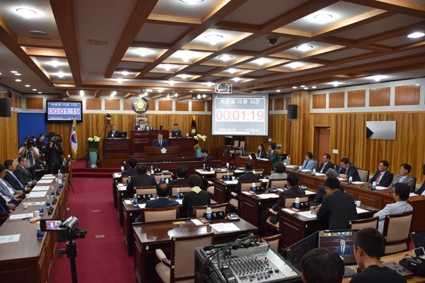 평택시의회, 13~20일까지 제182회 임시회 개회