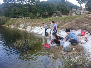 주상면, 붕어·잉어 치어 2만여마리 방류