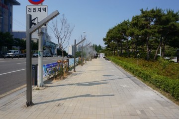 군산시, 승강장 얼음비치·쿨링포그 등 폭염대책 추진