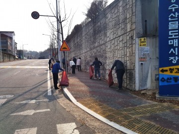 안동시 농수산물도매시장, 대대적인 봄맞이 환경정비 실시