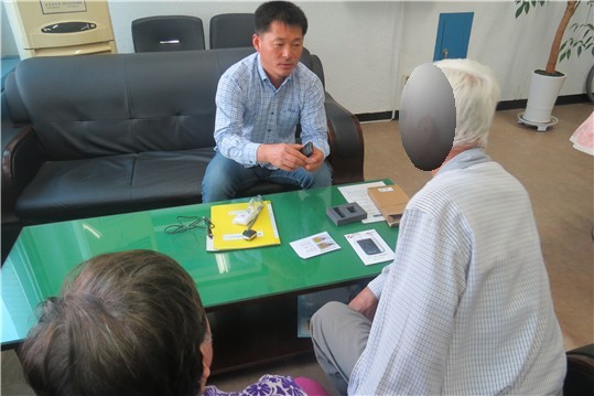 옥천경찰 “치매어르신 대상, GPS배회감지기 신청 대행업무