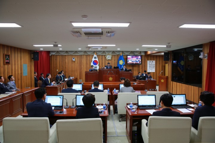 울진군의회 제205회 임시회 개최