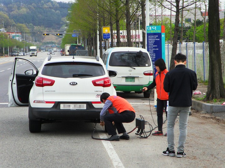 대전 대덕구, 운행중인 자동차 배출가스 수시단속에 나선다!