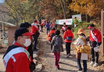 수성구청 욱수골 일원 산불에방 캠페인  실시