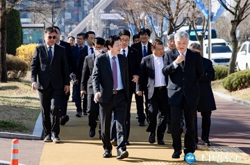 충남대학교, 제20대 김정겸 총장 취임