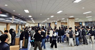 충남대 ‘천원의 저녁밥’…중간고사 맞아 3천명 몰려