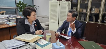 정인화 광양시장, 국회 찾아 지역 현안 사업 건의  