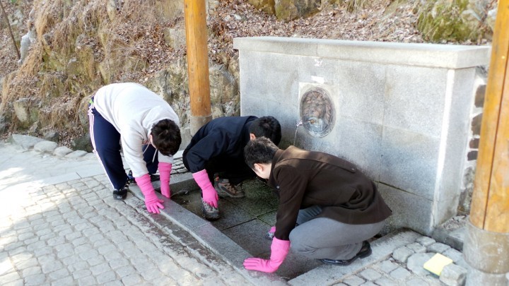 대전 서구, 약수터 안심하고 이용하세요!