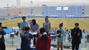 충주시청 임예진 선수, 2025 경기수원 국제하프마라톤 금메달 획득