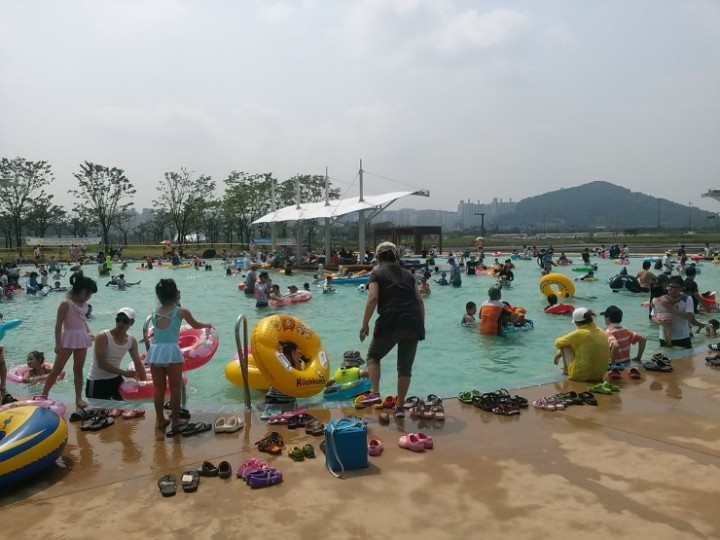 시흥갯골생태공원 해수체험장 개장