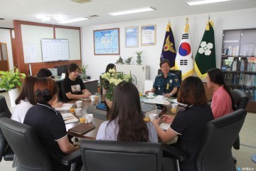 울진경찰서장 여경 간담회 개최