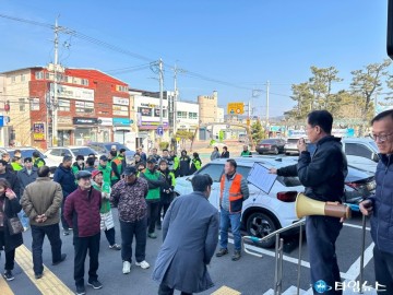 포항시, 도시 침수로부터 시민 안전 지켜라! 읍면동 훈련 실시
