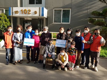 남부대 지역아동센터광주지원단, 아동 가정에 책걸상 전달