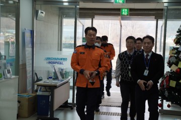 진천소방서, 진천효병원 화재 예방 현장지도 실시
