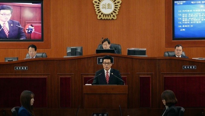 오산시의회 김명철의원 "오산시, IMF 선언하라!"