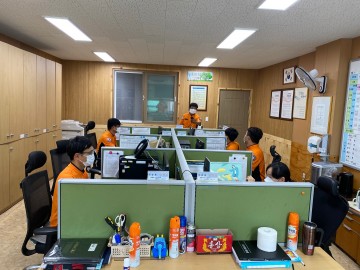 순천소방서,승주안전센터 소방무선통신 사용자교육