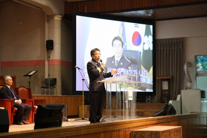 구리署,신학기초 학교폭력근절 위한 경찰서장 직접 찾아가는 범죄예방교실 