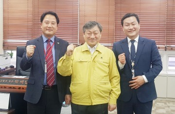 세종시의회 상병헌 위원장, 교육부 박백범 차관 예방