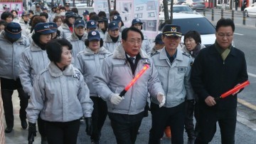 대전 동구 여성자율방범연합대 청소년 선도·보호 합동순찰