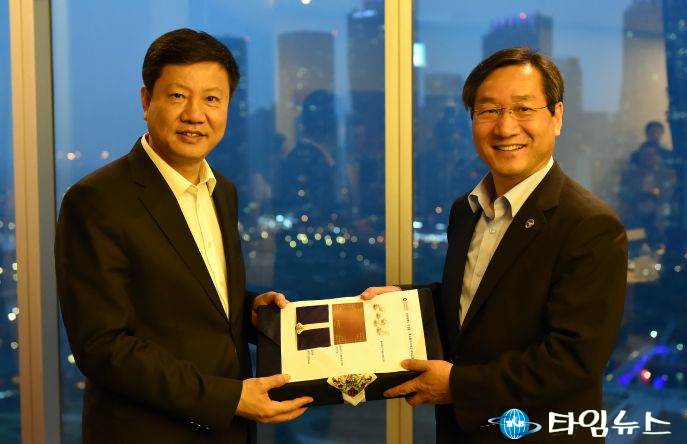 중국 광저우 시장 천젠화 접견 및 환영만찬