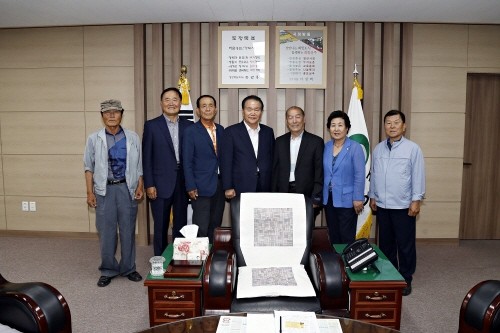  중국 훈춘시 연변대학 농학원 교수 일행 상주시 방문 !!