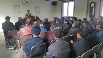 상당서 대한노인회 4대사회악 근절 홍보활동