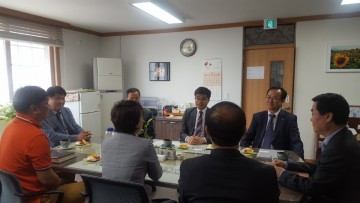 주택관리공단 임성규사장 산하지사순회 직원격려