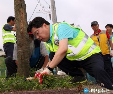권선택 대전시장, 낫은 이렇게!