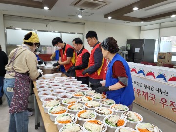 영양우체국 “저소득장애인 가정에 소불고기 후원”