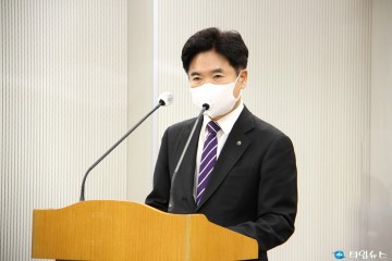 [2022년 국감] 국회 교육위원회 국감서 업무 보고하는 김대중 전남도교육감