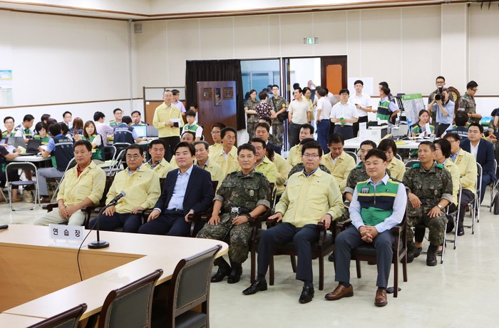 평택시의회, 2015년 을지연습 근무자 격려