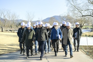  노관규 순천시장, 순천만박람회장 현장점검 