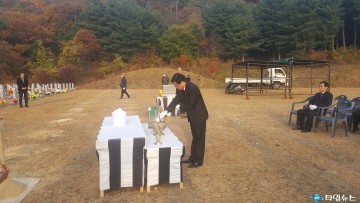충북남부보훈지청, 무연고 독립유공자 묘소 국립묘지 이장