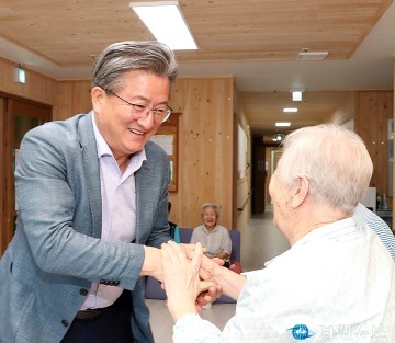 정용래 유성구청장, 추석맞이 위문 활동 펼쳐