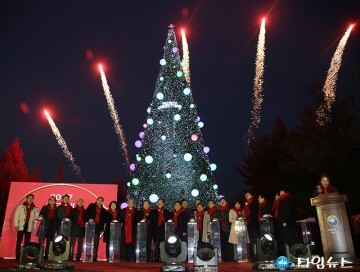 대전 서구, ‘보라매 크리스마스트리 축제’ 개막