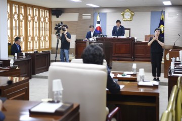 대구 군위군의회, 후반기 첫 임시회 개회
