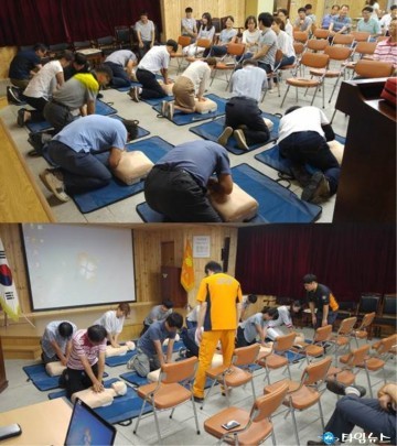 임광원 울진군수  직원 230명을 대상 심폐소생술 교육