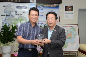 달성군 부산국제관광전 최우수 홍보상 수상