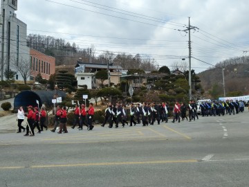  상운면, 2018년도 산불예방 가두캠페인 실시
