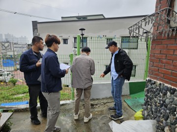 대전 중구, 하반기 소규모 노후 건축물 안전점검 실시