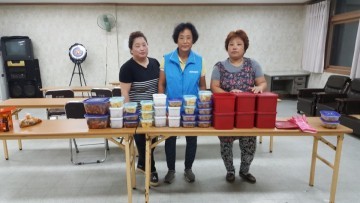 소보면 여성자원봉사대  행복한 반찬배달봉사 활동 화제