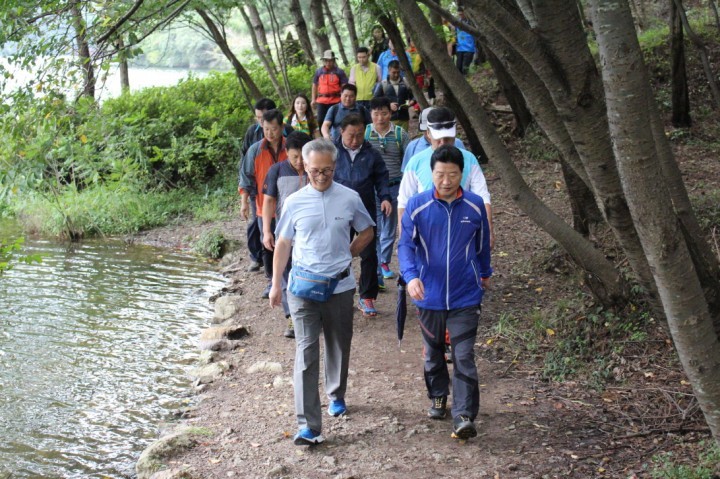 안상수 시장, 산행함께하며 시정 공유하는 시간 가져