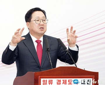 이장우 대전시장, 대전도시철도 2호선 ‘수소트램’으로 확정