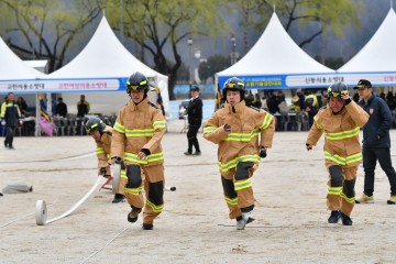 정선소방서정선군의용소방연합회 소방기술 경연대회
