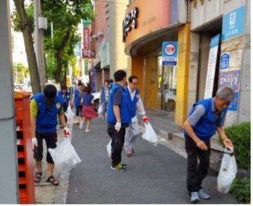 대전 서구, 길가 애(愛)사업 호응!