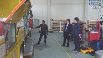 김종권 대전지방조달청장, 충남지역 우수조달기업 현장 방문