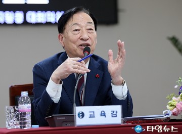 설동호 대전시교육감, 아이들에게는 트롯보다 동요가 중요