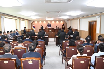 대전 대덕구의회, 제287회 정례회 개회…구정 전반 점검·예산·조례 심사 착수